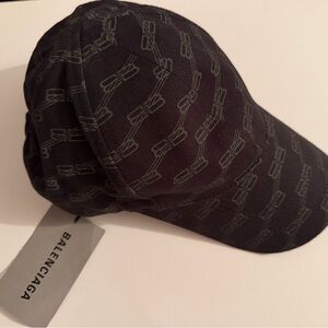 BALENCIAGA Monogram Baseball Cap NWT